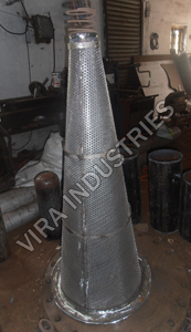Cone 600NB strainer for Hydrogen Service